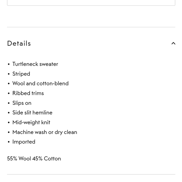 NWOT VINCE WOMENS OVERSIZED STRIPED ROLL NECK SWEATER - Picture 5 of 9